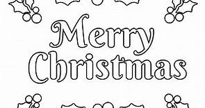 Christmas Coloring Pages for Kids (100% FREE) Easy Printable PDF