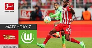 Union Berlin - VfL Wolfsburg 2-0 | Highlights | Matchday 7 – Bundesliga 2022/23