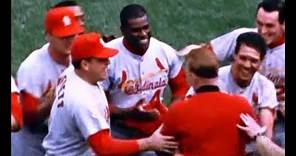 10/12/1967 Game 7 1967 World Series Cardinals at Red Sox Bob Gibson's 3d win gives St. Louis title