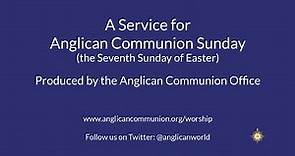Service For Anglican Communion Sunday