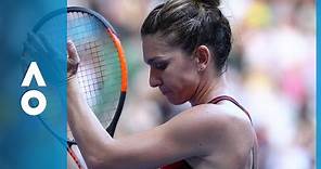 Simona Halep v Angelique Kerber match highlights (SF) | Australian Open 2018