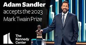 Adam Sandler Acceptance Speech | 2023 Mark Twain Prize