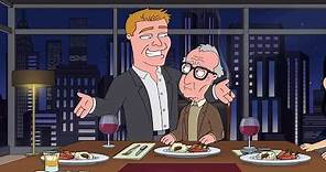 Family Guy: Ronan Farrow and Woody Allen Have Dinner