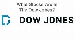 What Stocks Are In The Dow Jones Industrial Average?