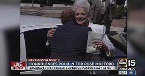 Governor Rose Mofford dies at age 94