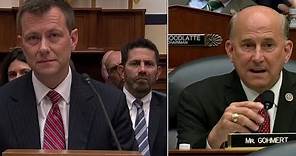 Rep. Louie Gohmert gets personal in heated exchange with Peter Strzok