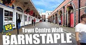 BARNSTAPLE Devon September 2021 - Town Centre Walk (4K)