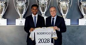 Rodrygo renueva por el Real Madrid hasta 2028