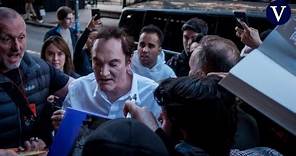 Quentin Tarantino, aclamado por los fans en Barcelona