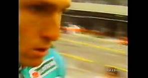F1 Messico 1991 - Ezio Zermiani intervista Andrea De Cesaris dopo il Gran Premio