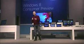 MWC 2012: Steven Sinofsky Announces Windows 8 Consumer Preview