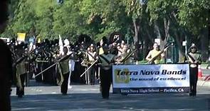 Terra Nova High School Marching Band at TOB 2012