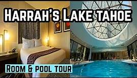HARRAH’S HOTEL LAKE TAHOE - ROOM & POOL TOUR | VEGAS ETC