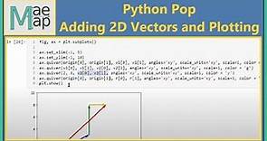 Python Pop: Adding 2D Vectors and Visualizing