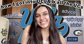 How I got into UCLA! | How to get into UCLA, UC Berkeley, UCSD ++ | 2020