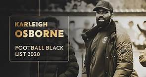 Karleigh Osborne named on the 2020 Football Black List