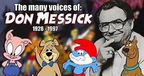Many Voices of DON MESSICK (Scooby-Doo / Papa Smurf / Boo-Boo Bear)