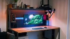 How to Build a Cable-Free Desk with Built-In Lights, USB, Outlets + More!