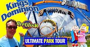 Kings Dominion Amusement Park - Ultimate Ride Tour and Review - Kings Dominion Doswell Virginia