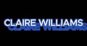 CLAIRE WILLIAMS