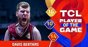 Davis Bertans (16 PTS) | TCL Player Of The Game | ESP vs LAT | FIBA Basketball World Cup 2023