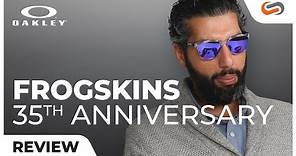 IT'S BEEN 35 YEARS! Oakley Frogskins 35th Anniversary LIMITED EDITION Review! | SportRx