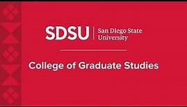 SDSU Commencement 2023 - College of Graduate Studies