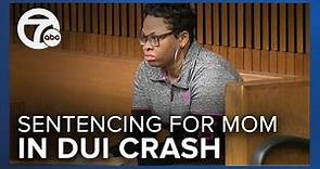 Detroit mom gets 3-15 years in prison for drunk driving crash that killed 3-year-old son