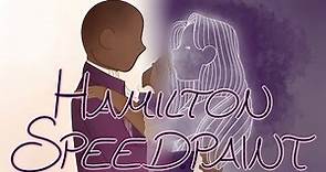Aaron Burr and Theodosia Bartow Prevost Burr | Hamilton Speedpaint
