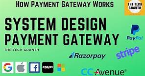 Payment Gateway System Design | Payment Processing | System Design