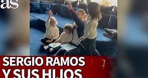 Sergio Ramos, un papá feliz: vean los regalos sorpresa de sus hijos | Diario AS