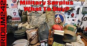 17 Items For Preppers To Look For In A Military Surplus Store