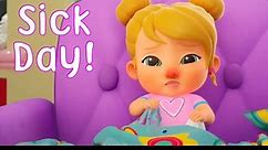 Dolls' Sick Day Routine! Baby Lulu is Sick | Doll Videos for Kids