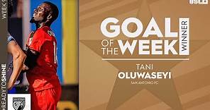 Coming In Hot 🔥 | USL Championship Goal of the Week, Week 9: Tani Oluwaseyi