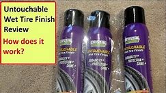 Untouchable Wet Tire Finish by Cristal Products Review Sams Club