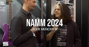 NAMM 2024 - Alex Skolnick and Seymour Duncan