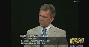 Oral Histories-Former Senate Majority Leader Tom Daschle on September 11, 2001