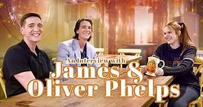 An Interview With James and Oliver Phelps | Harry Potter Photographic Exhibition