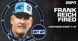 🚨 Carolina Panthers fire head coach Frank Reich 🚨 | Get Up