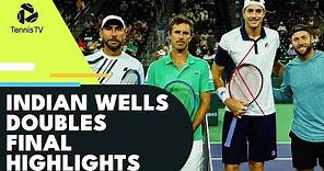 Sock & Isner vs Gonzalez & Roger-Vasselin for the Title | Indian Wells 2022 Doubles Final Highlights