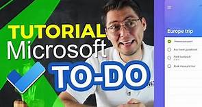 Cómo usar Microsoft TO DO 🔼 FÁCIL [ TUTORIAL 2020 💻]
