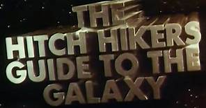 The Hitchhiker's Guide to the Galaxy | Title Sequence | BBC Studios