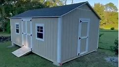 12x20 storage shed built on site!!