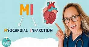 Myocardial Infarction (MI) Overview | Med-Surg | Nursing School | Pathology | Signs & Symptoms