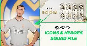 How To Install EA FC 24 Icons & Heroes Squad File For PC