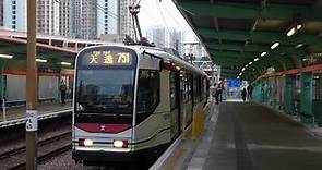 Light Rail Phase 1 1019-1016 @ 751 to Yau Oi 輕鐵1019-1016行走751線往友愛行車片段