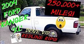 2004 Ford Ranger 2.3 REVIEW 250,000+ Mile Pickup | Mods, Walkaround + REDLINE RIPS! (HD)
