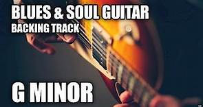 Blues & Soul Guitar Backing Track In G Minor