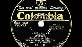 1928 HITS ARCHIVE: Coquette - Guy Lombardo (Carmen Lombardo, vocal)