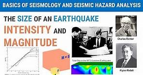 3 - The Size of an Earthquake - Intensity and Magnitude